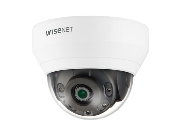 Hanwha Vision WiseNet Q QND-6012R1 - Nettverksovervåkingskamera - kuppel - farge (Dag og natt) - 2 MP - 1920 x 1080 - fastfokal - sammensatt - LAN 10