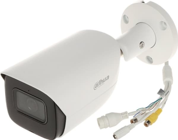 Dahua Technology WizMind IPC-HFW5541E-ASE-0280B-S3, IP-säkerhetskamera, Inomhus & utomhus, Kabel, Vägg, Vit, Bullet (shape)