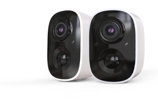 (2st) AIS Series 2 batteridriven HD utomhus övervakningskamera