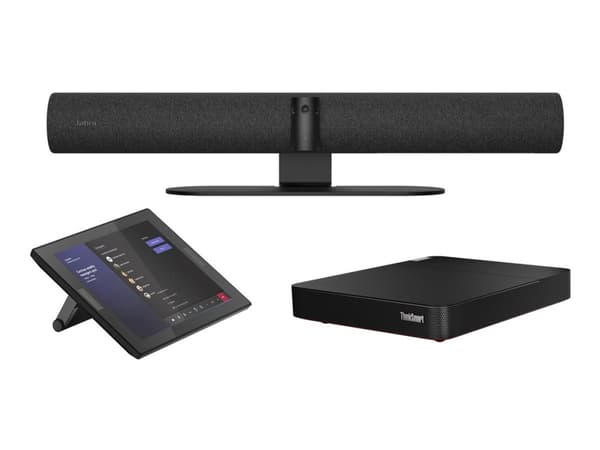 Jabra PanaCast 50 Room System - Videokonferansesett (PanaCast 50, Lenovo ThinkSmart Core, Lenovo ThinkSmart Controller) - med 3-års Lenovo Premier Su