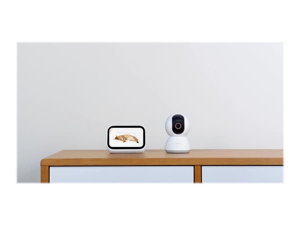 Xiaomi Smart Camera C300 - Nettverksovervåkingskamera - PTZ - farge - 2304 x 1296 - 1296p - lyd - trådløs - Wi-Fi - H.265 - DC 5 V