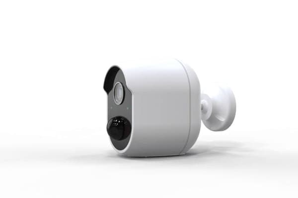 Övervakningskamera, batteridriven, Smart IP Kamera, Utomhuskamera, 1080P, Tuya, Wifi, IP66, IR mörkersyn, 6000mAh, 64GB, Alexa, Google