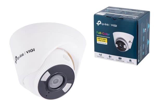 TP-Link VIGI C440(2.8mm), IP-sikkerhetskamera, Inne & Ute, Koblet med ledninger (ikke trådløs), RCM, BSMI, VCCI, Tak, Hvit
