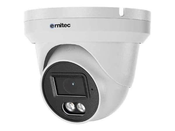 Ernitec 0070-08112, IP-säkerhetskamera, Inomhus & utomhus, Kabel, 30 m, CE/FCC, Innertak/vägg Vit