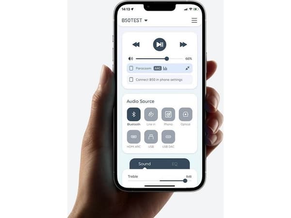 Arylic Arylic B50 multiinngang lydforsterker med Bluetooth-mottaker og -sender