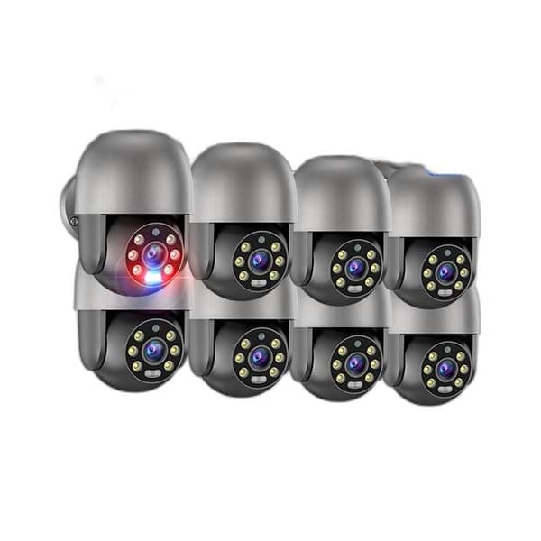 8CH 4MP 5MP 8MP AI Människodetektering PTZ Säkerhets POE IP-kamerasystem - Utomhus tvåvägsljud videövervakningskit