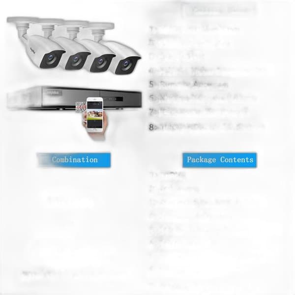 8CH 1080P Lite DVR CCTV-system - 4/8stk FD 2MP Kameraer IR IP66 Sæt Bevægelsesdetektion