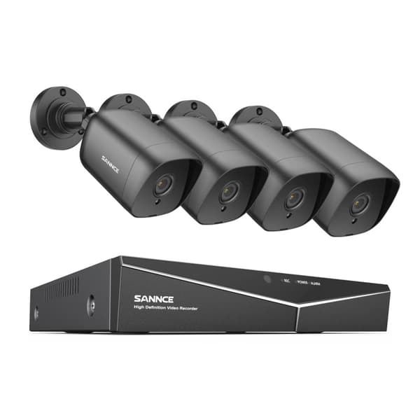 8CH 1080P Lite DVR CCTV-system - 4/8st FD 2MP kameror IR IP66 Kit Rörelsedetektering