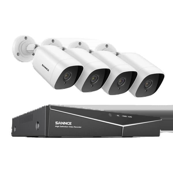 8CH 1080P Lite DVR CCTV-system - 4/8st FD 2MP kameror IR IP66 Kit Rörelsedetektering
