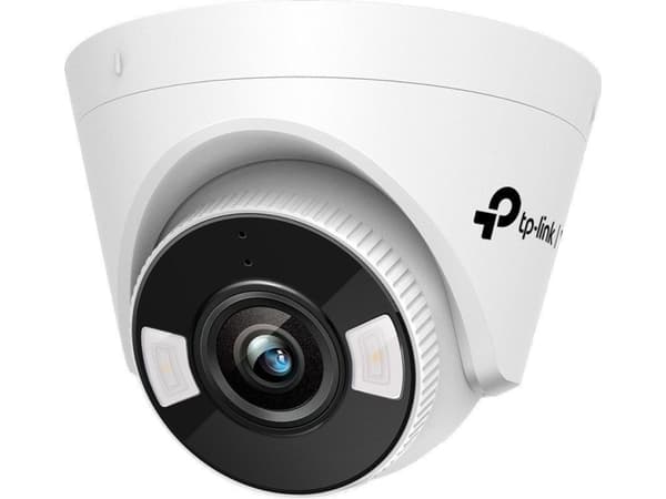 TP-Link VIGI C430, IP-sikkerhetskamera, Inne & Ute, Koblet med ledninger (ikke trådløs), Tak, Sort, Hvit, Tårn