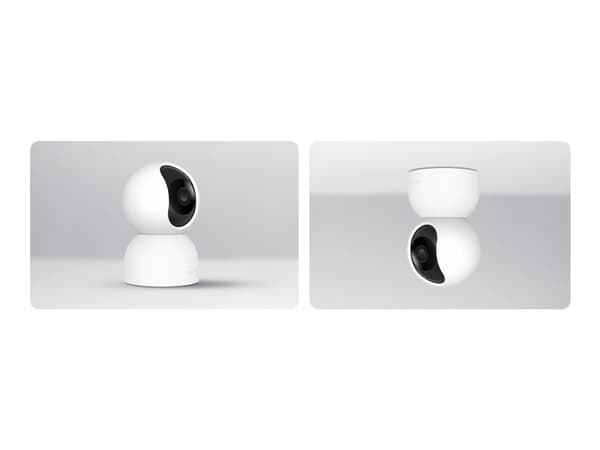 Xiaomi C400 Mi 360° Home Security Camera 2K, IP-turvakamera, Sisätila, Langaton, Amazon Alexa & Google Assistant, Katto/seinä/työpöytä, Valkoinen