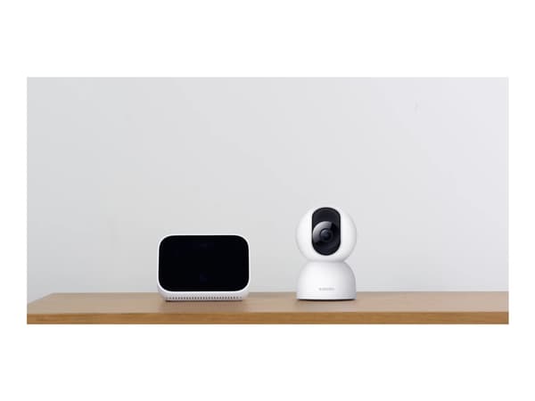Xiaomi C400 Mi 360° Home Security Camera 2K, IP-turvakamera, Sisätila, Langaton, Amazon Alexa & Google Assistant, Katto/seinä/työpöytä, Valkoinen