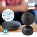 Miniatyrbild 10 av 11: Nedis SmartLife Inomhus Kamera | Wi-Fi | Full HD 1080p | Panorera lutning | microSD (ingår inte) / Molnlagring (tillval) / Onvif | Med rörelsesensor |