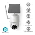 Pikkukuva 1 / 11: Nedis SmartLife Ulkokamera | Wi-Fi | Full HD 1080p | Kääntö/kallistus | IP65 | Maks. akunkesto: 5 Kuukautta | MicroSD (ei sisälly) / Pilvipalvelutalle