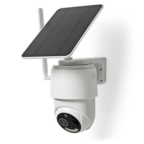Nedis SmartLife Utendørs kamera | 4G | Full HD 1080p | Panorering og vipping | IP65 | Cloud Storage (valgfritt) / microSD (ikke inkludert) | 5 V DC |
