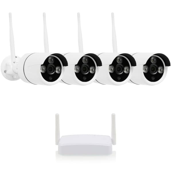 Smartwares Trådløst kamerasystem 4 kameraer 1080p
