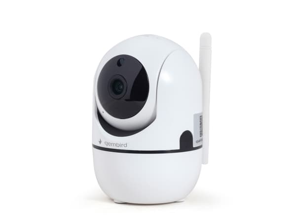GEMBIRD - Nettverksovervåkingskamera - PTZ - lite tårn - innendørs - farge - 2 MP - 1920 x 1080 - lyd - trådløs - Wi-Fi - 2.4GHz radio - H.264, AVI -