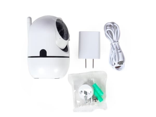 GEMBIRD - Nettverksovervåkingskamera - PTZ - lite tårn - innendørs - farge - 2 MP - 1920 x 1080 - lyd - trådløs - Wi-Fi - 2.4GHz radio - H.264, AVI -