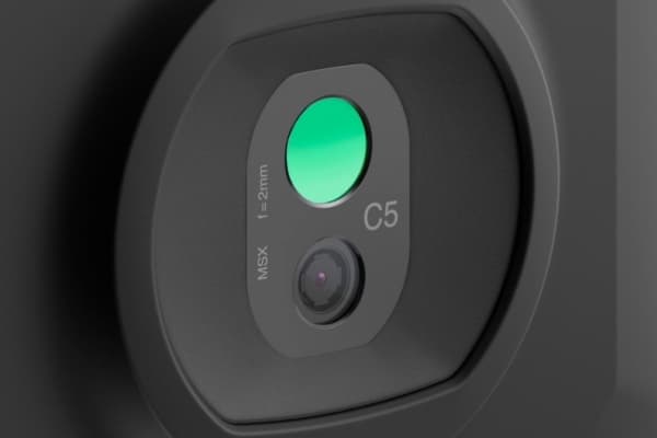 FLIR C-5, -20 - 400 °C, 160 x 120 pikseliä, 54°, 42°, 8 - 14 µm, Mustavalkoinen, Ironbow