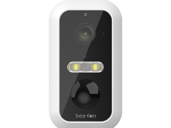 Beafon Safer 3L, IP-turvakamera, Ulkona, Langaton, Amazon Alexa & Google Assistant, Seinä, Musta, Valkoinen