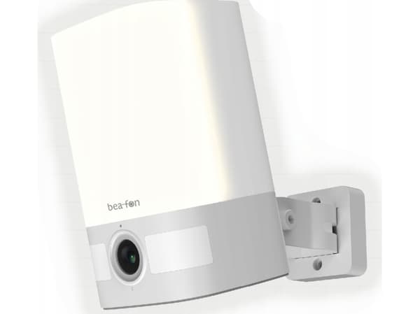 Beafon Safer 4L, IP-säkerhetskamera, Utomhus, Trådlös, Amazon Alexa & Google Assistant, 600 LM, Vägg