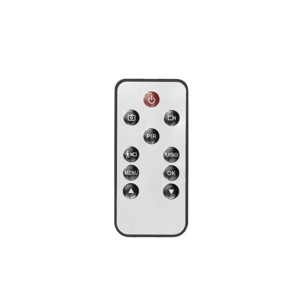 Dold Spionkamera, med inbyggt batteri i form av PIR-sensor, 1080p, 30 dagar standby, rörelsedetektion, Fjärrkontroll