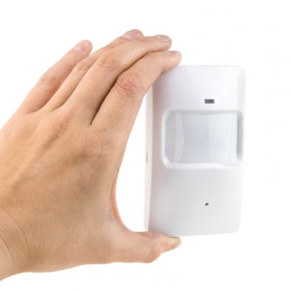 Dold Spionkamera, med inbyggt batteri i form av PIR-sensor, 1080p, 30 dagar standby, rörelsedetektion, Fjärrkontroll