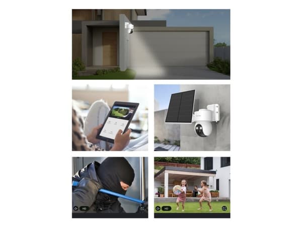 Bea-fon Safer 3S Pro - Nätverksövervakningskamera - färg - trådlös - Wi-Fi