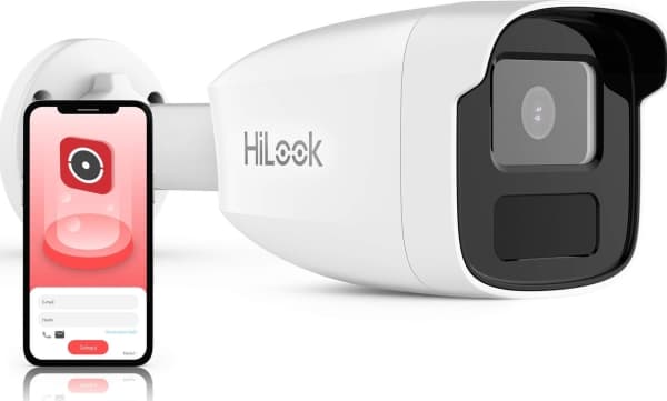 Kamera IP HiLook Kamera IP HiLook av Hikvision tuba 4MP IPCAM-B4-50IR 4mm