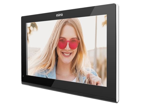 Eura VIDEO DOORPHONE EURA VDP-99C5 black, WiFi, RFID
