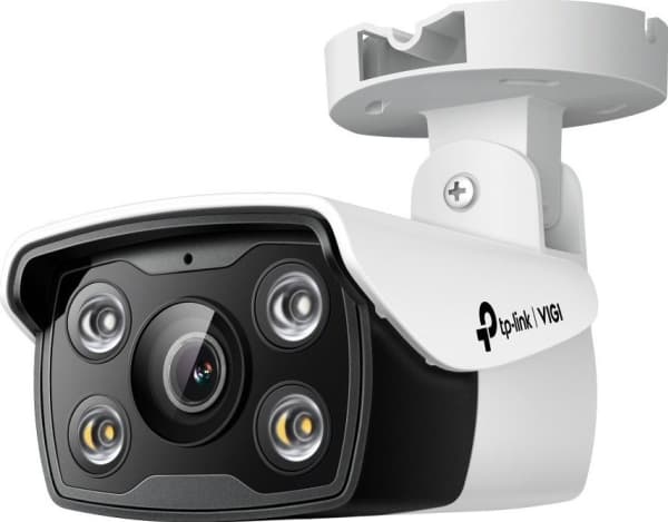 TP-Link VIGI C340I 2.8MM, IP-sikkerhetskamera, Utendørs, Koblet med ledninger (ikke trådløs), Tak/vegg/stang, Sort, Hvit, Kule (form)