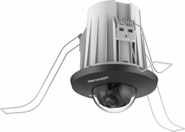 Hikvision Pro Series EasyIP 2.0 Plus with AcuSense DS-2CD2E43G2-U - Nätverksövervakningskamera - kupol - färg - 4 MP - 2688 x 1520 - M12-montering -