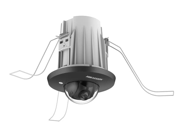 Hikvision Pro Series EasyIP 2.0 Plus with AcuSense DS-2CD2E43G2-U - Nätverksövervakningskamera - kupol - färg - 4 MP - 2688 x 1520 - M12-montering -