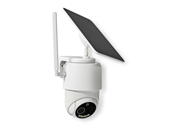 Nedis SIMCBO50WT, IP-säkerhetskamera, Utomhus, Trådlös, 24 dB, Tak, Vit