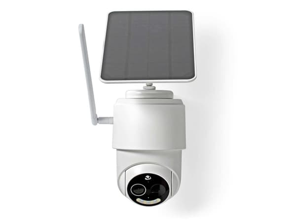 Nedis SIMCBO50WT, IP-säkerhetskamera, Utomhus, Trådlös, 24 dB, Tak, Vit Vit