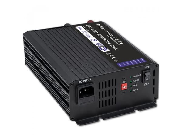 Qoltec Monolith - Batterilader - AC 180-260 V