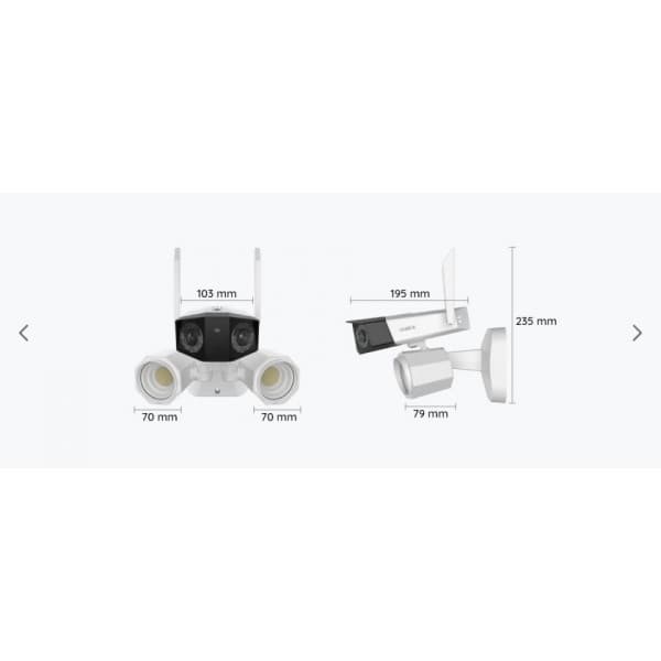 Reolink Duo Floodlight WiFi -valvontakamera LED-kohdevaloilla