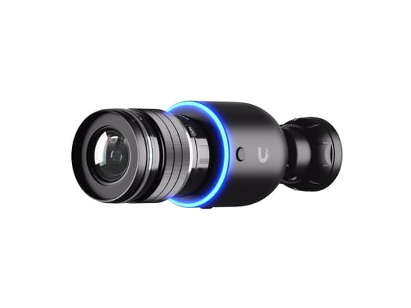 Ubiquiti UniFi AI DSLR - Nettverksovervåkingskamera - kule - innendørs, utendørs - værbestandig - farge (Dag og natt) - 10 MP - 3840 x 2160 - 4K - M4