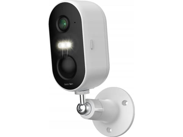 Beafon Safer 2L, IP-säkerhetskamera, Utomhus, Trådlös, Amazon Alexa & Google Assistant, Vägg, Svart, Vit