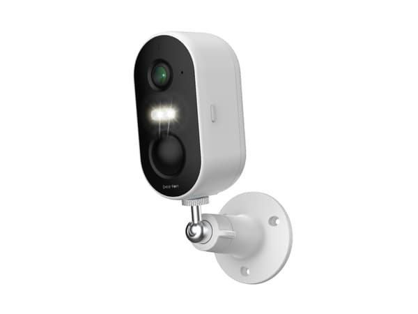 Beafon Safer 2L, IP-säkerhetskamera, Utomhus, Trådlös, Amazon Alexa & Google Assistant, Vägg, Svart, Vit Svart, Vit