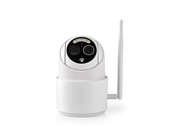 Nedis SmartLife - Nätverksövervakningskamera - färg (Dag&Natt) - trådlös - Wi-Fi