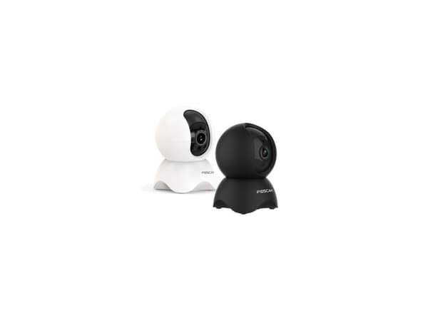 Foscam X5-WB, IP-sikkerhetskamera, Innendørs, Ledning & Trådløs, CE, RoHS, FCC, WEEE, Bord, Hvit