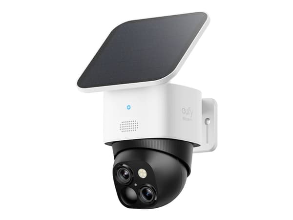 Eufy SoloCam S340 - Nätverksövervakningskamera - panorering / lutning - torn - väderbeständig - färg (Dag&Natt) - 3K - ljud - trådlös - Wi-Fi - med S Vit