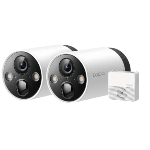 TP-Link Tapo C420S2 Glödlampa IP-säkerhetskamera Inomhus & utomhus 2560 x 1440 pixlar Vägg Vit