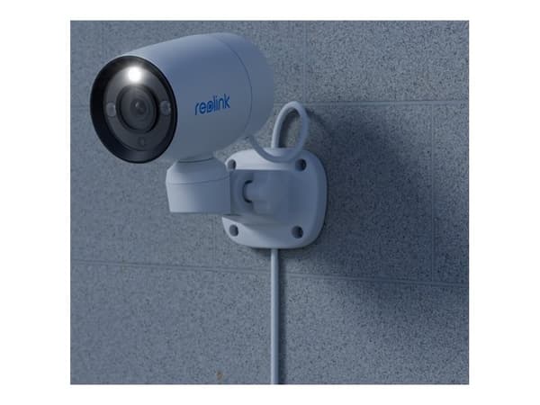 Reolink RLC-81PA - Nätverksövervakningskamera - kula - utomhusbruk - väderbeständig - färg (Dag&Natt) - 8 MP - 3840 x 2160 - 4K - fast lins - ljud -
