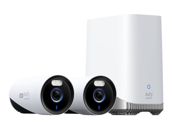eufy E330 valvontakamera 4K 2+1 ulkokäyttöön paikallinen muisti 24/7 tallennus
