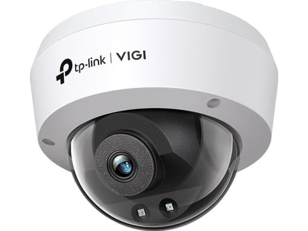 TP-Link VIGI C240I (4mm), IP-sikkerhetskamera, Inne & Ute, Koblet med ledninger (ikke trådløs), CE, BSMI, VCCI, ONVIF, Tak/Vegg, Sort, Hvit Sort, Hvit