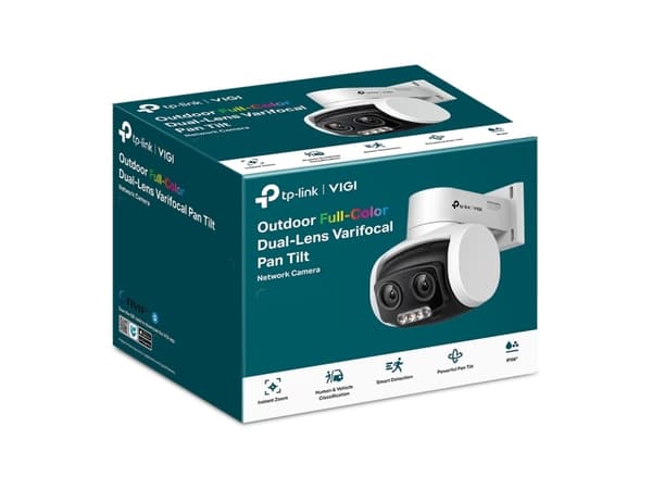 TP-Link VIGI C540V, IP-säkerhetskamera, Inomhus & utomhus, Kabel, CE, EAC, UKCA, RCM, Triman, BSMI, VCCI, FCC, IC, Tak, Vit, Svart