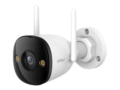 IMOU Bullet 3 - Nettverksovervåkingskamera - kule - utendørs - støvsikker / værsikker - farge (Dag og natt) - 5 MP - 2880 x 1620 - 3K - fastfokal - l Hvit
