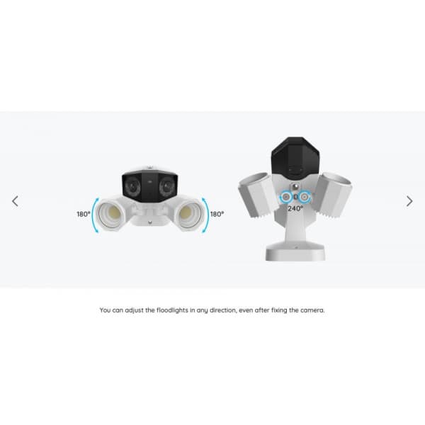 Reolink Duo Floodlight PoE -valvontakamera LED-kohdevaloilla